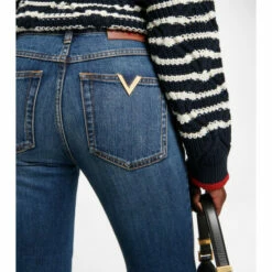 Valentino VGOLD High-rise Wide-leg Jeans -Deals Valentino Store unnamed file 1000