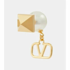 Valentino VLogo Faux Pearl Drop Earrings -Deals Valentino Store unnamed file 1026