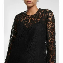 Valentino Feather-trimmed Guipure Lace Top -Deals Valentino Store unnamed file 1037