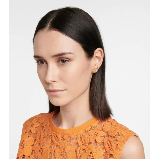 Valentino VLogo Stud Earrings 4 Valentino VLogo Stud Earrings - Image 2