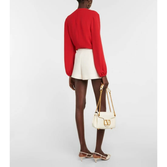 Valentino Crêpe Couture Miniskirt 4 Valentino Crêpe Couture Miniskirt - Image 2