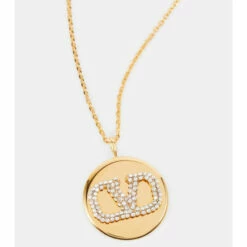 Valentino VLogo Embellished Pendant Necklace 7 Valentino VLogo Embellished Pendant Necklace -Deals Valentino Store unnamed file 1079