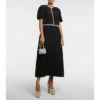 Valentino Silk Crêpe Midi Dress -Deals Valentino Store unnamed file 1096