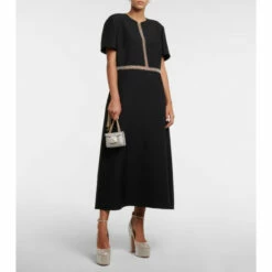 Valentino Silk Crêpe Midi Dress