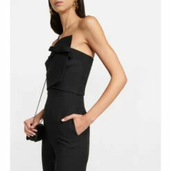 Valentino Off-shoulder Crêpe Couture Jumpsuit -Deals Valentino Store unnamed file 1123