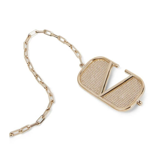 Valentino VLogo Crystal-embellished Chain Belt 4 Valentino VLogo Crystal-embellished Chain Belt - Image 2