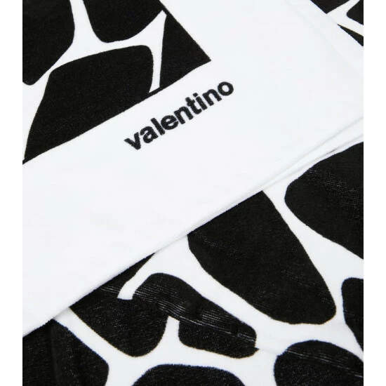 Valentino Printed Cotton Beach Towel 4 Valentino Printed Cotton Beach Towel - Image 2