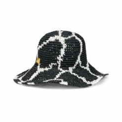 Valentino One Stud Raffia-effect Sunhat -Deals Valentino Store unnamed file 1153