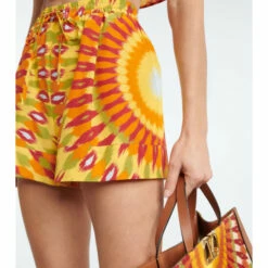 Valentino Printed Silk And Cotton Shorts 9 Valentino Printed Silk And Cotton Shorts -Deals Valentino Store unnamed file 1186