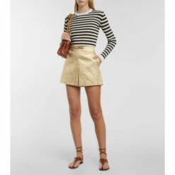 Valentino VLogo Metallic Shorts