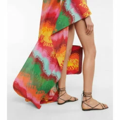 Valentino Printed Cotton And Silk Beach Cover-up -Deals Valentino Store unnamed file 1203