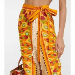 Valentino Printed Linen Beach Cover-up -Deals Valentino Store unnamed file 1225