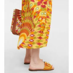 Valentino Printed Silk And Cotton Kaftan -Deals Valentino Store unnamed file 1239