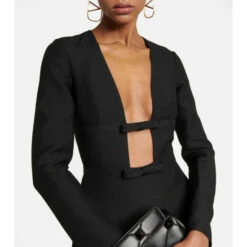 Valentino Cutout Wool And Silk Minidress -Deals Valentino Store unnamed file 124