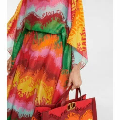Valentino Printed Cotton And Silk Kaftan -Deals Valentino Store unnamed file 1243