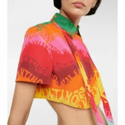 Valentino Printed Silk And Cotton Crop Top 8 Valentino Printed Silk And Cotton Crop Top -Deals Valentino Store unnamed file 1259