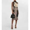 Valentino Printed Silk Midi Dress -Deals Valentino Store unnamed file 129