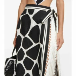 Valentino Printed Linen Beach Cover-up -Deals Valentino Store unnamed file 1297