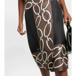 Valentino Printed Silk Midi Dress -Deals Valentino Store unnamed file 133