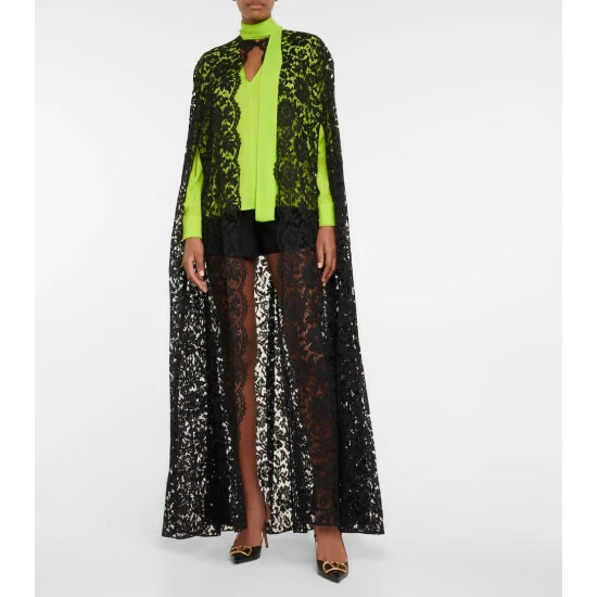 Valentino Lace Cape 3 Valentino Lace Cape