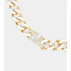Valentino VLogo Embellished Chainlink Choker -Deals Valentino Store unnamed file 1342