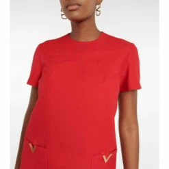 Valentino VGOLD Wool And Silk Crêpe Minidress 8 Valentino VGOLD Wool And Silk Crêpe Minidress -Deals Valentino Store unnamed file 1349