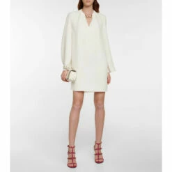 Valentino VLogo Silk Minidress