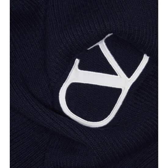 Valentino VLogo Virgin Wool Scarf 5 Valentino VLogo Virgin Wool Scarf - Image 3
