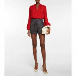 Valentino Silk Cady Blouse