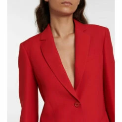 Valentino Wool And Silk Crêpe Blazer -Deals Valentino Store unnamed file 1421