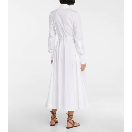 Valentino VLogo Cotton Poplin Shirt Dress 4 Valentino VLogo Cotton Poplin Shirt Dress - Image 2