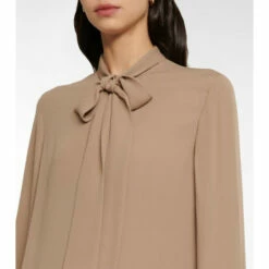 Valentino Silk Tie-neck Shirt -Deals Valentino Store unnamed file 1470