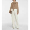 Valentino High-rise Silk Wide-leg Pants -Deals Valentino Store unnamed file 1472