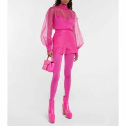 Valentino Silk Faille Shorts