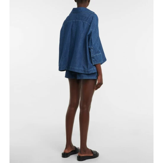 Valentino Embellished Denim Top 4 Valentino Embellished Denim Top - Image 2