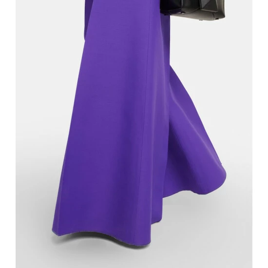 Valentino Crêpe Couture Wide-leg Pants 6 Valentino Crêpe Couture Wide-leg Pants - Image 4