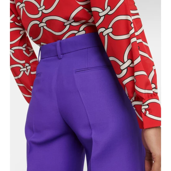 Valentino Crêpe Couture Wide-leg Pants 7 Valentino Crêpe Couture Wide-leg Pants - Image 5