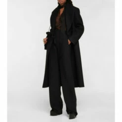 Valentino High-rise Wide-leg Silk Crêpe Pants