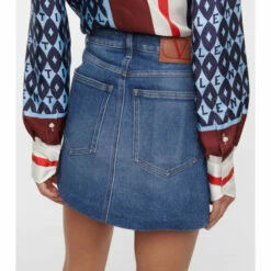 Valentino High-rise Denim Miniskirt 9 Valentino High-rise Denim Miniskirt -Deals Valentino Store unnamed file 1506