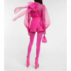 Valentino Tie-neck Silk Organza Blouse 9 Valentino Tie-neck Silk Organza Blouse -Deals Valentino Store unnamed file 1520