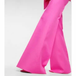 Valentino Flared Wool And Silk Crêpe Pants -Deals Valentino Store unnamed file 1526