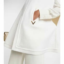 Valentino Wool And Cashmere Cape -Deals Valentino Store unnamed file 1554