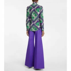 Valentino Tie-neck Printed Silk Blouse -Deals Valentino Store unnamed file 156