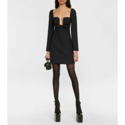 Valentino Crêpe Couture Minidress