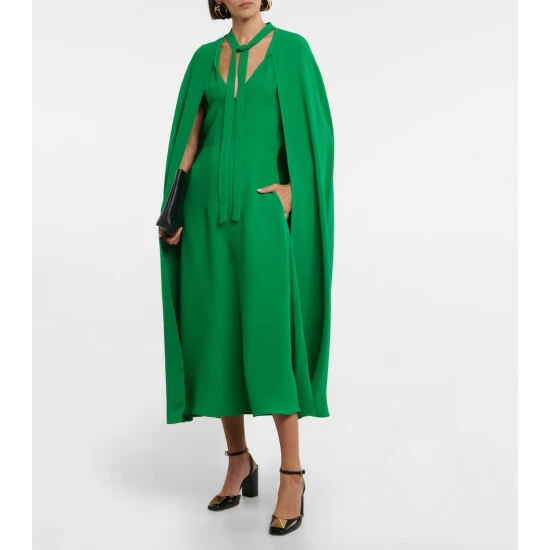 Valentino Silk Crêpe Midi Dress 3 Valentino Silk Crêpe Midi Dress