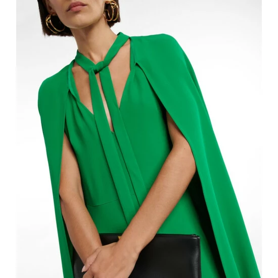 Valentino Silk Crêpe Midi Dress 5 Valentino Silk Crêpe Midi Dress - Image 3