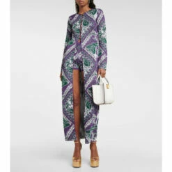 Valentino High-rise Printed Shorts