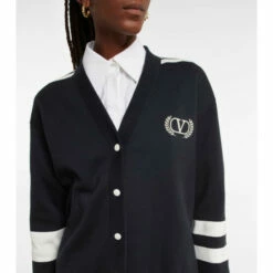 Valentino Striped Cotton Cardigan -Deals Valentino Store unnamed file 1621
