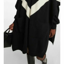 Valentino Striped Virgin Wool Poncho -Deals Valentino Store unnamed file 1626