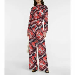 Valentino Printed Silk Shirt